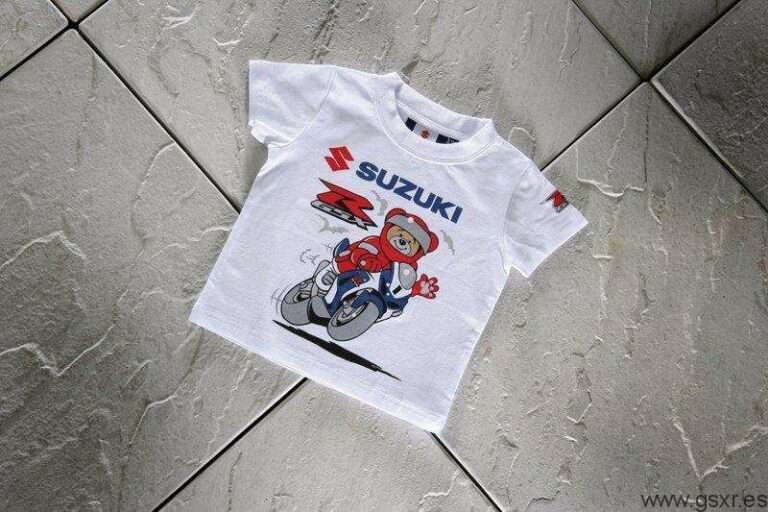 camiseta suzuki gsxr para bebé