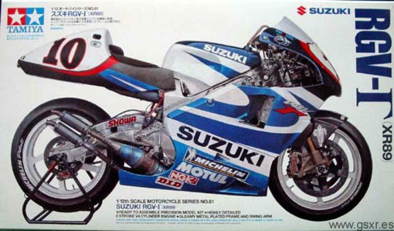 moto miniatura Suzuki RGV-T XR89