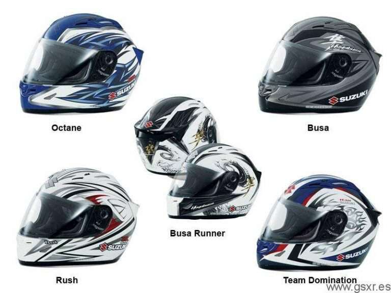 cascos de motos suzuki gsx-r y hayabusa