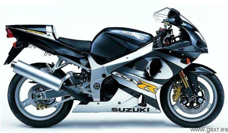 Suzuki GSXR 1000 2001 Negro y Plata