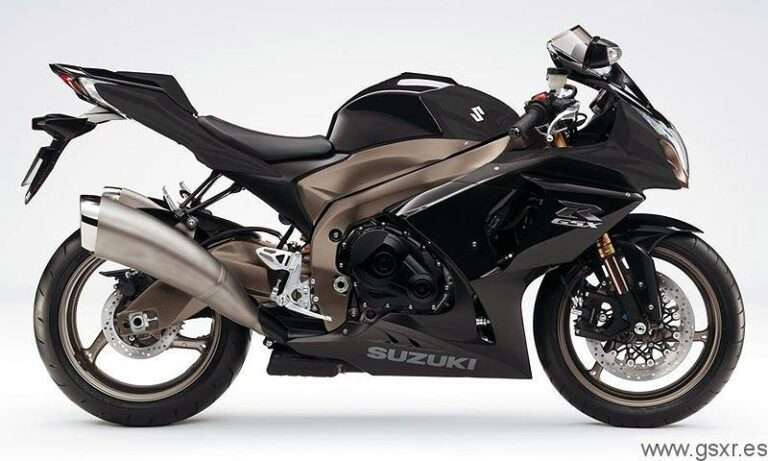 Suzuki GSX-R 1000 2010 Negro Solido / Titanio Metalico Plata