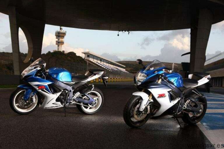 Suzuki GSXR 600 2011 y Suzuki GSXR 750 2011 en Jerez