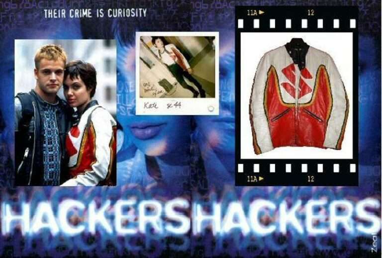 Subasta chaqueta de moto pelicula Hackers