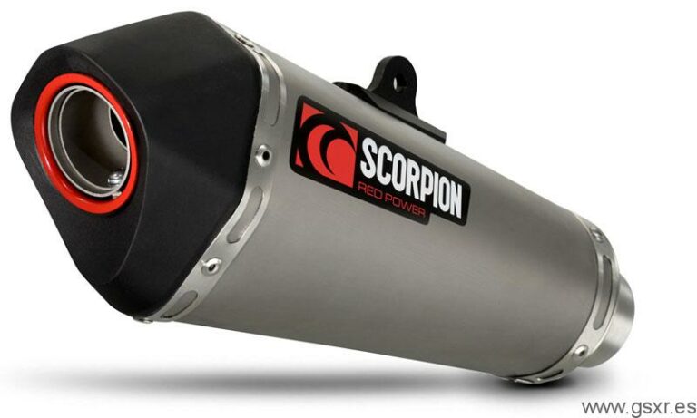 escape scorpion serket taper titanio para suzuki gsxr 600 750 2011