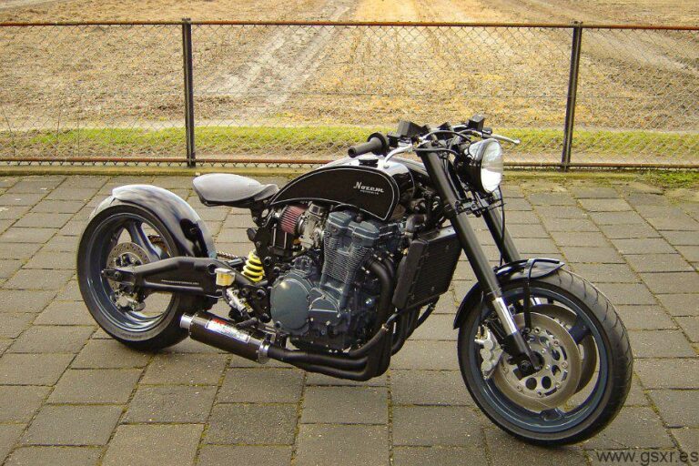suzuki gsxr 1100 custom nozem motorbike