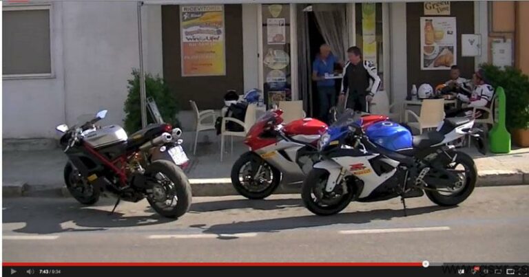 video comparativa Suzuki GSXR 750, Ducati 848 Evo-Corse SE y MV Agusta F3 800