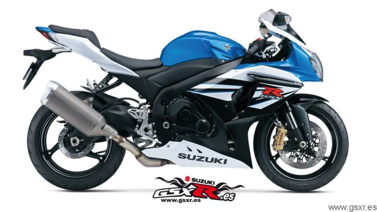 Suzuki GSX-R 1000 2014 Azul y Blanco