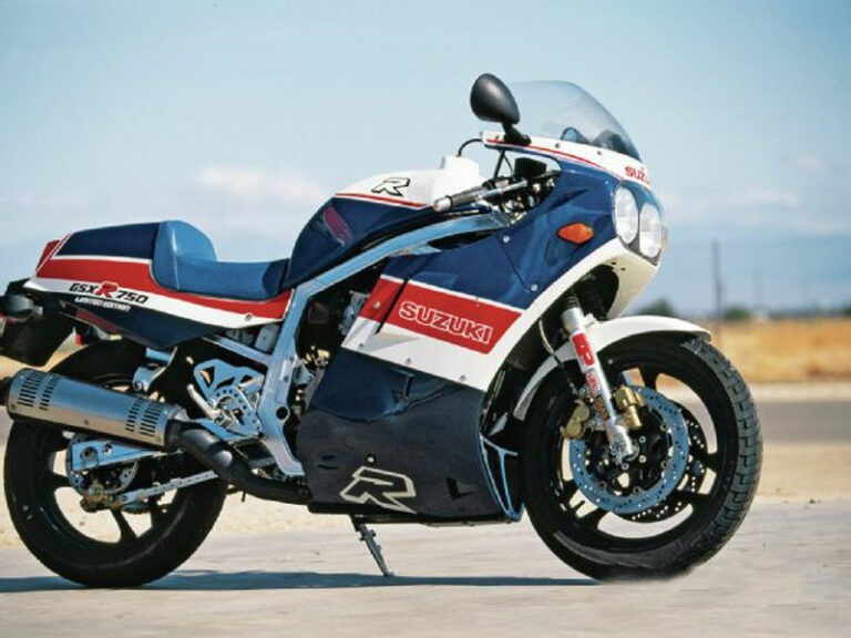 Suzuki GSX-R750 1986 Specifications