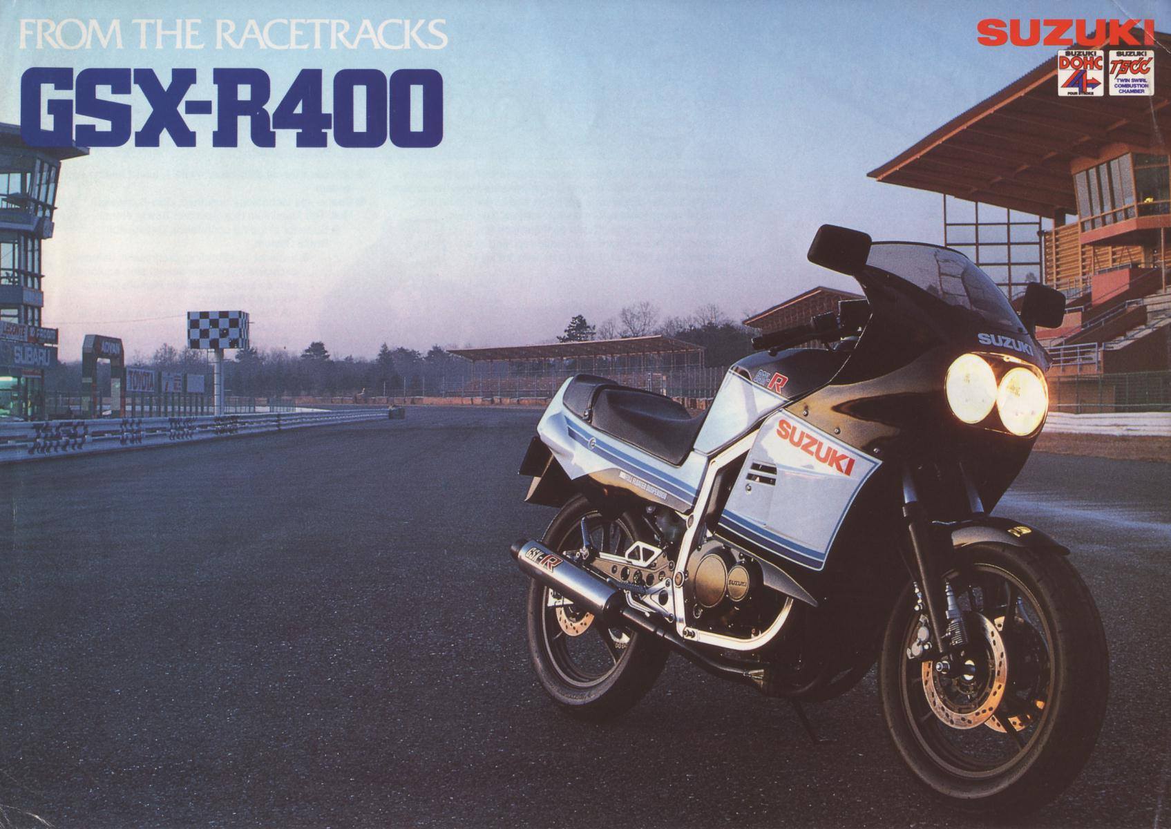 Suzuki GSX-R400 1985 Brochure